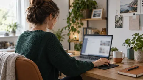 Personne consultant le rapport d'analyse de son antivirus après une détection